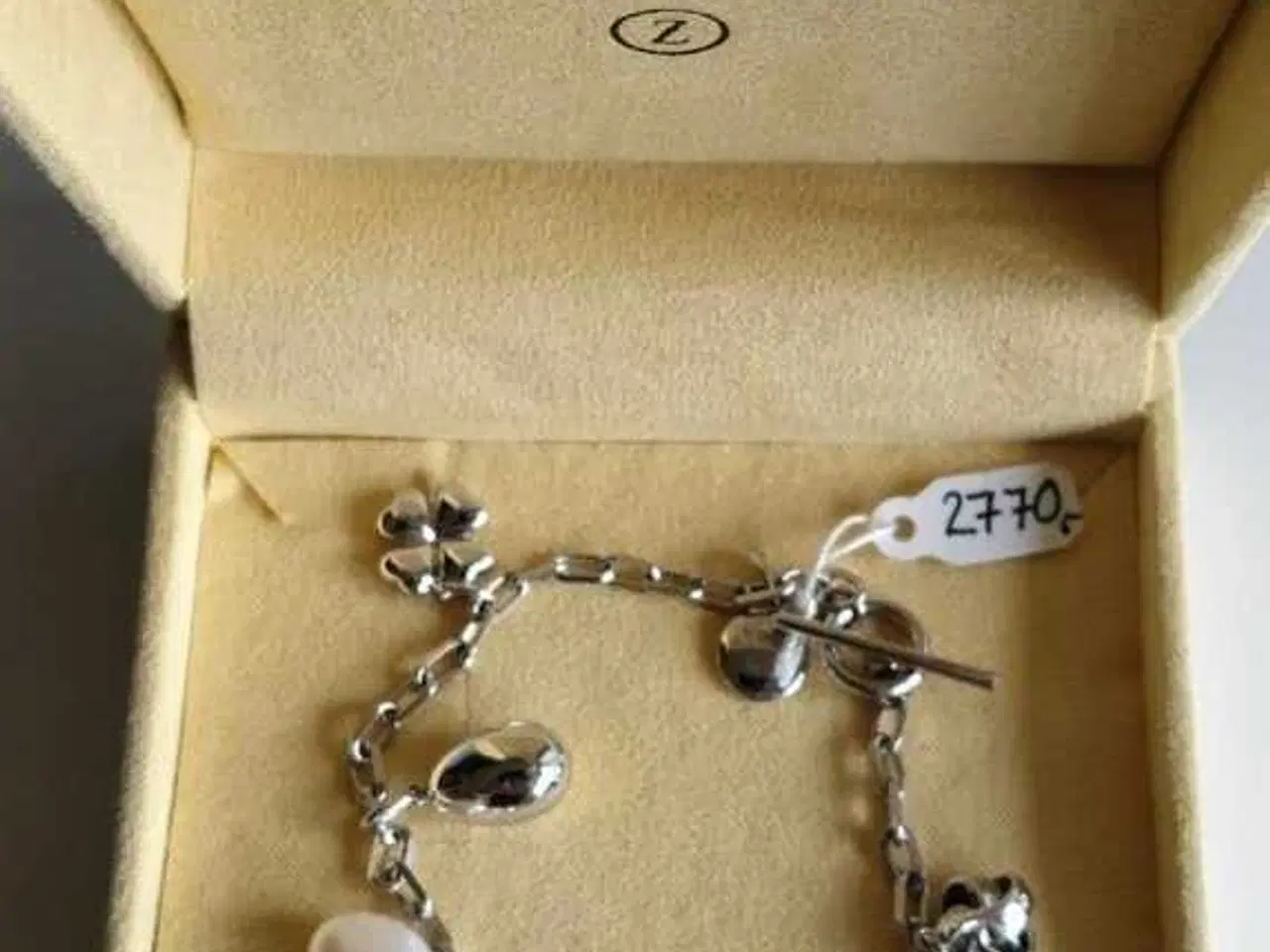 Billede 2 - 925 sterling sølv armbånd med charms fra Mads Z