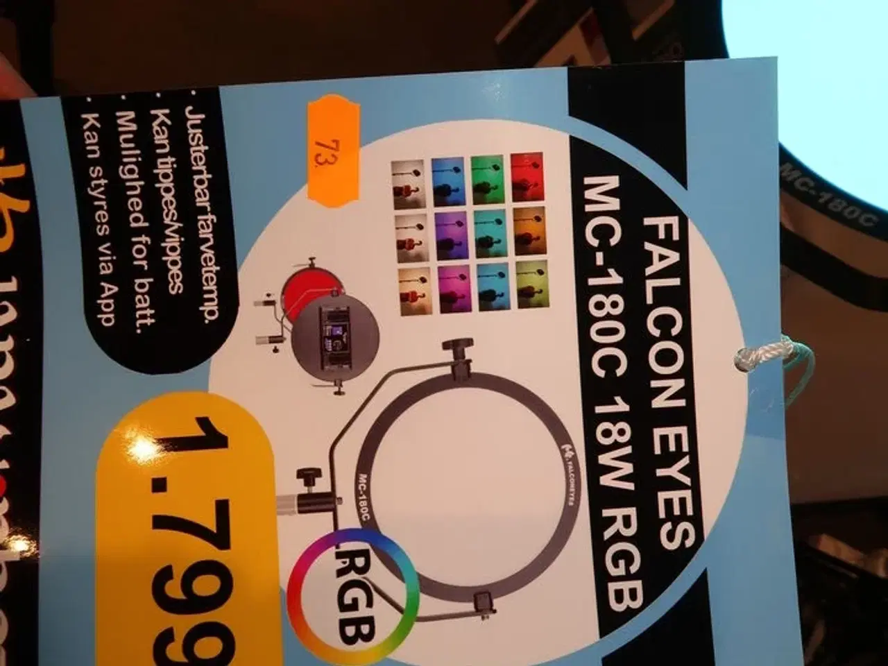 Billede 5 - LED lys FALCONEYES MC-180C