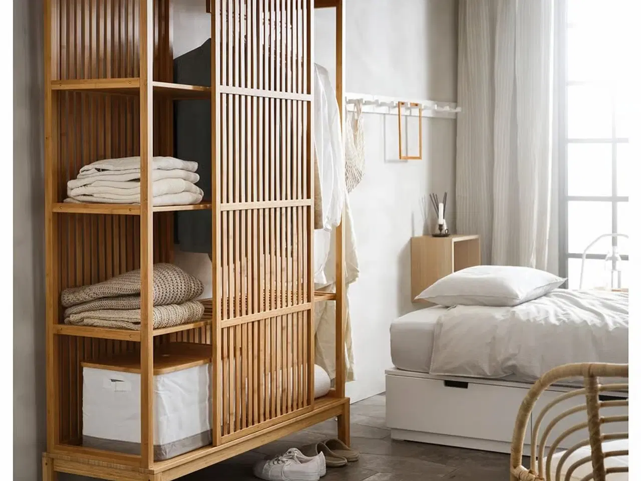 Billede 3 - Åbent Garderobeskab model NORDKISA