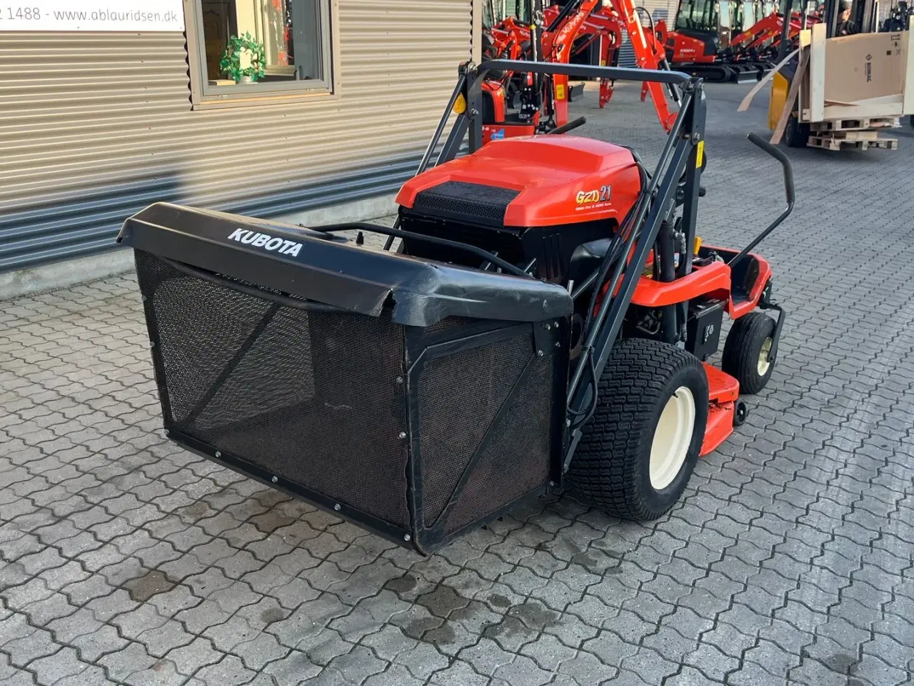 Billede 11 - Kubota GZD21 Zeroturn med opsamler