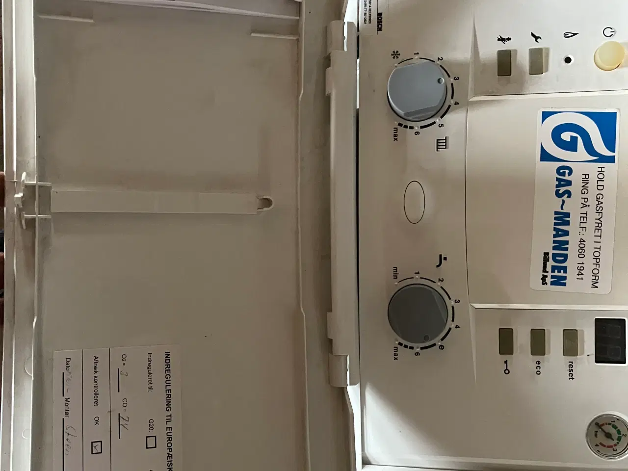 Billede 2 - Bosch gasfyr og vandvarmer 