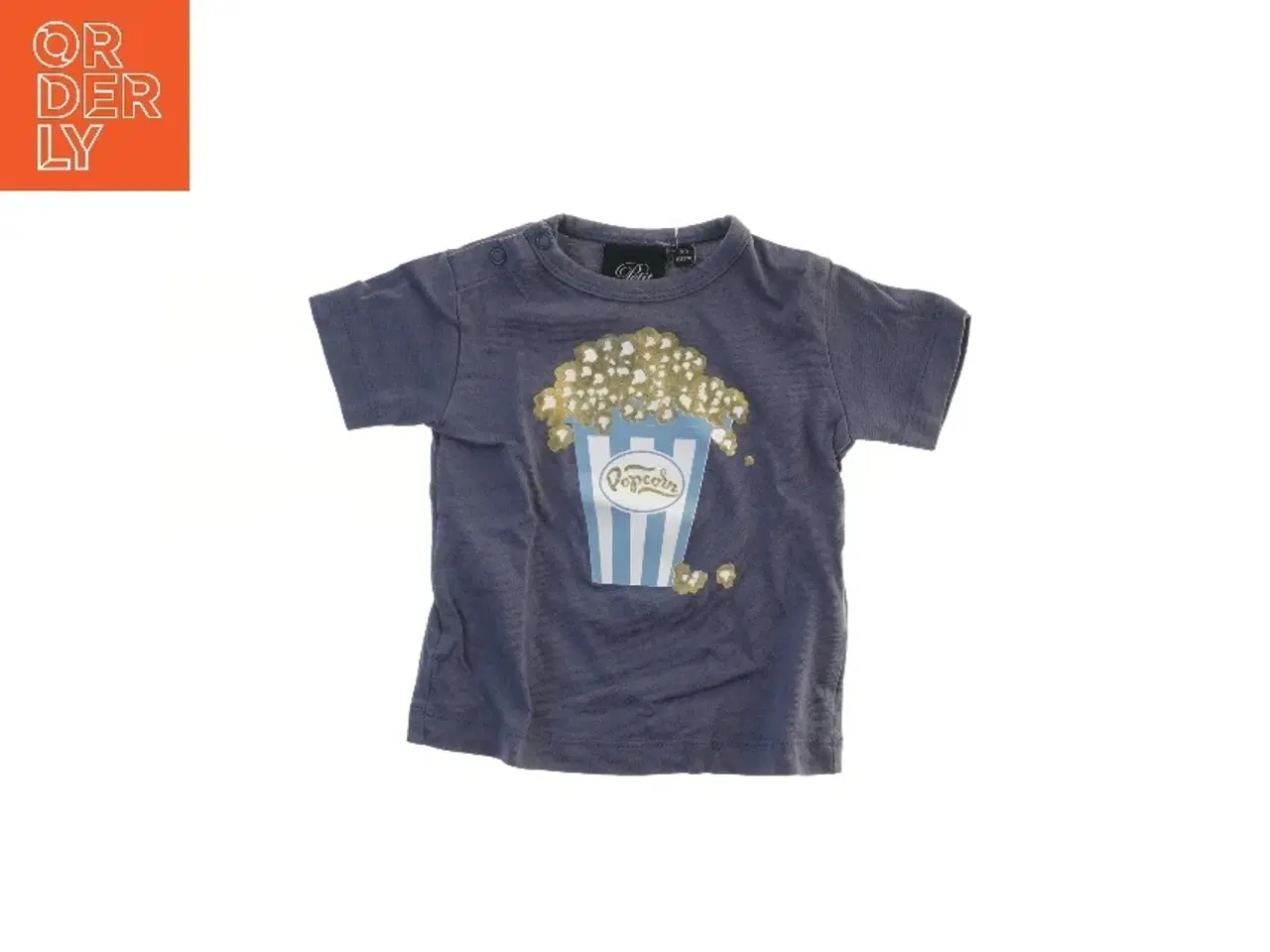 Billede 1 - Børne T-Petit shirt med popcorn print fra Petit (str. 62)