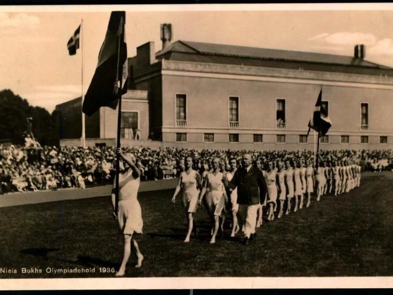 Billede 1 - Niels Bukhs Olympiadehold 1936 - Alex Vincent 2 - Ubrugt