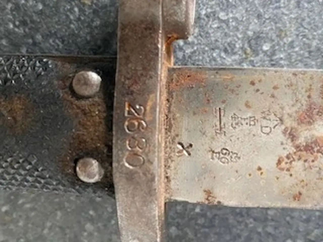 Billede 1 - Engelsk 1887 bajonet