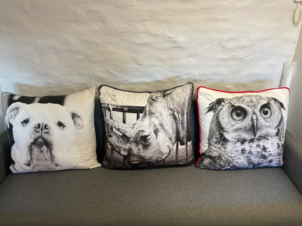 Billede 3 - Puder med dyremotiv