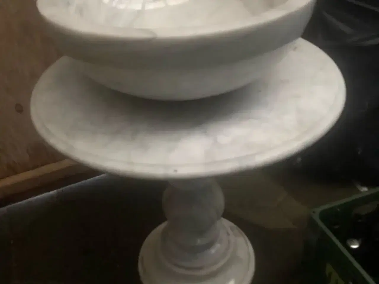 Billede 1 - Ægte marmor bord