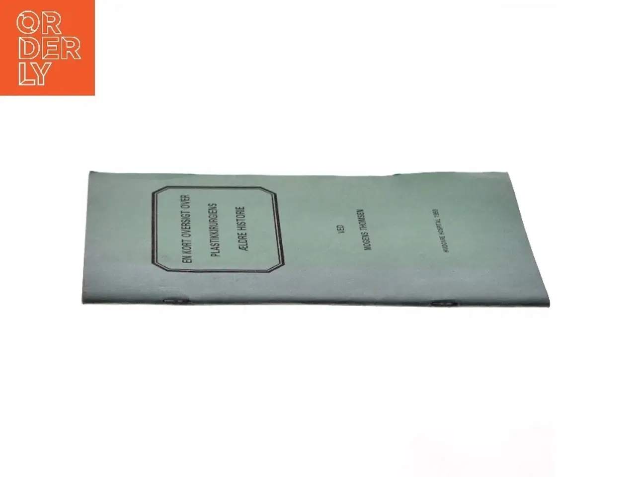 Billede 2 - Mogens Thomsen: En kort oversigt over plastikkirurgiens ældre historie