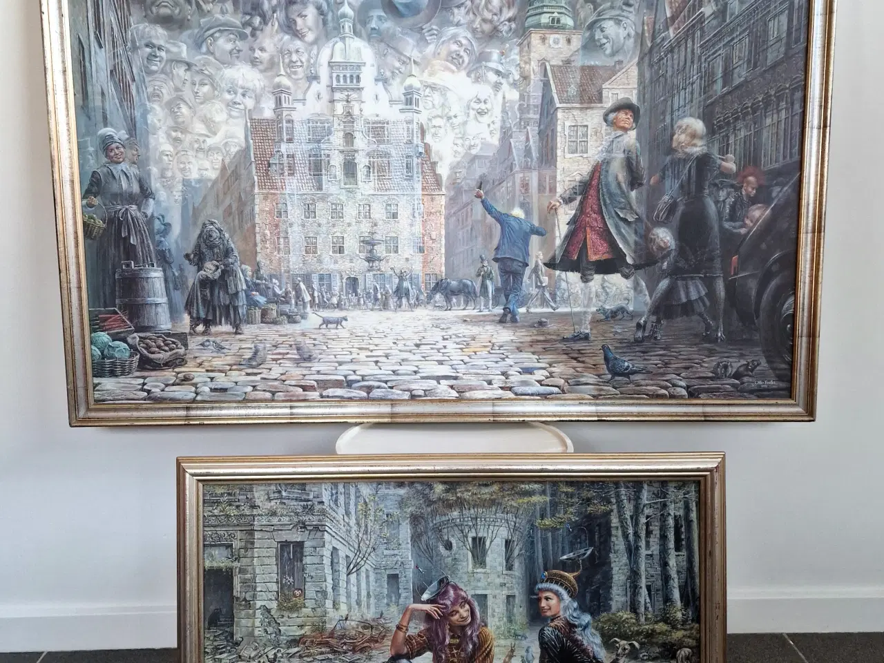 Billede 1 - Et par skønne indrammet Otto Frellos print.