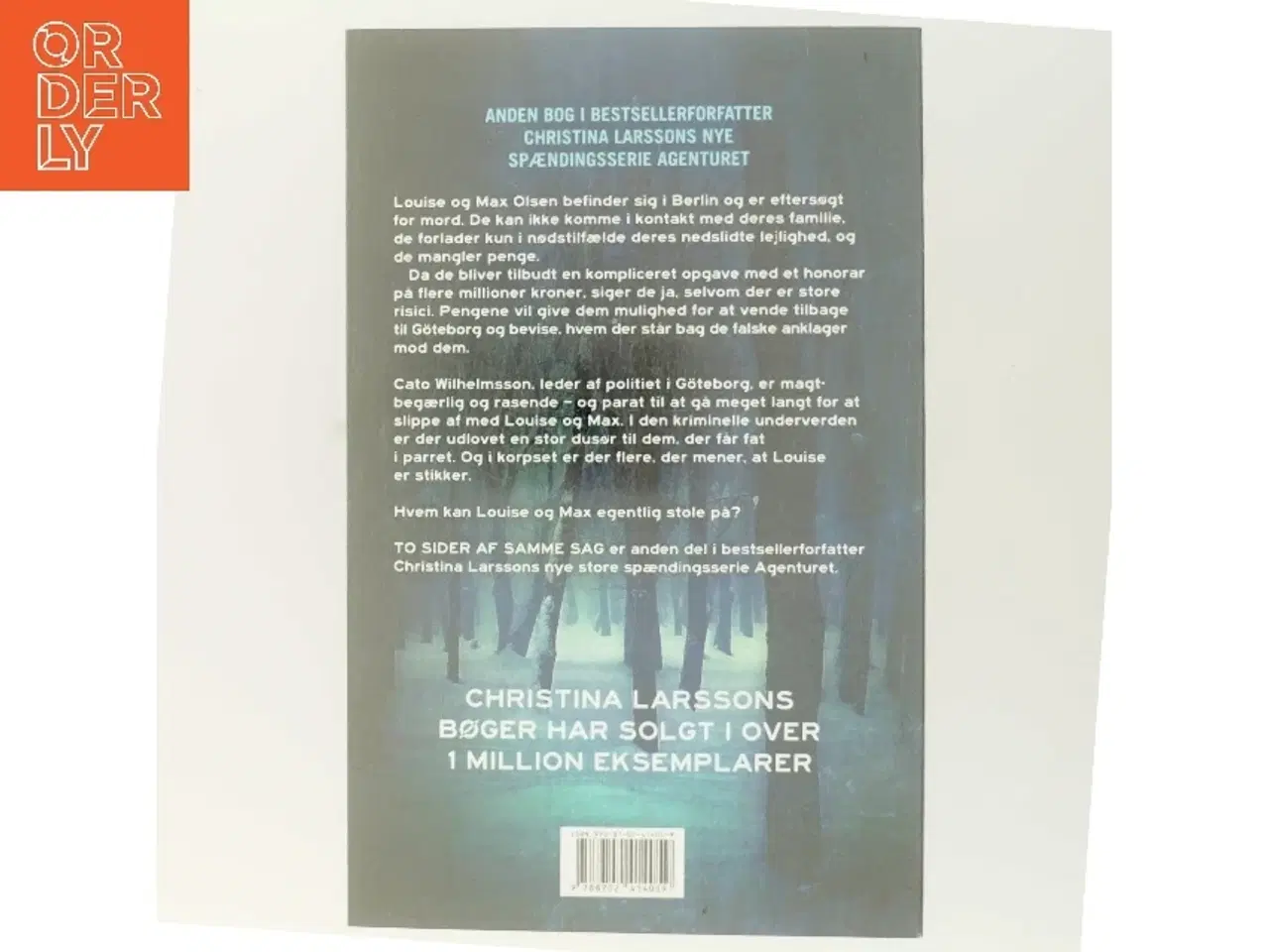 Billede 3 - Agenturet - to sider af samme sag af Christina Larsson (f. 1965) (Bog)