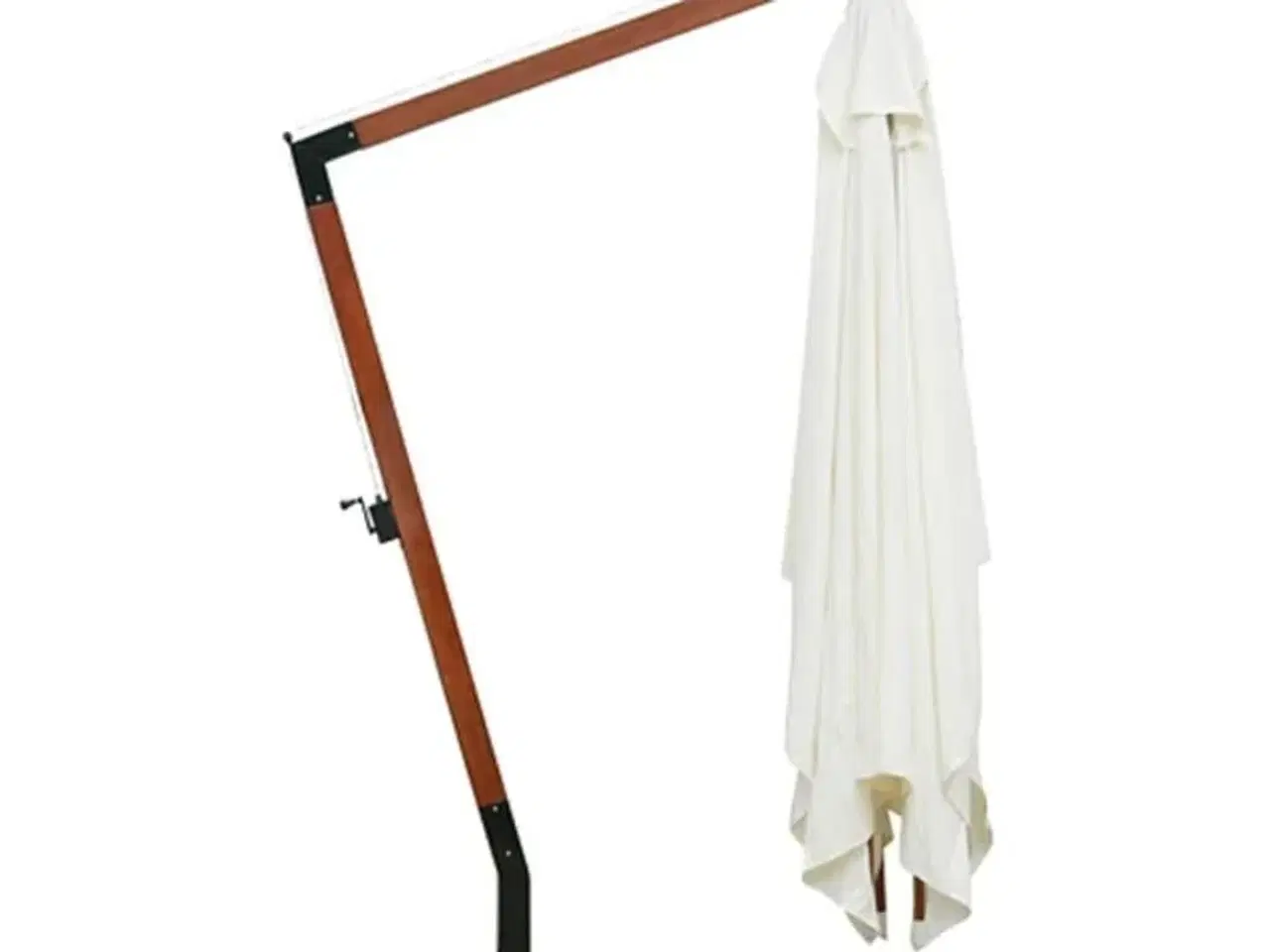 Billede 4 - Parasol 300 x 400 cm hvid