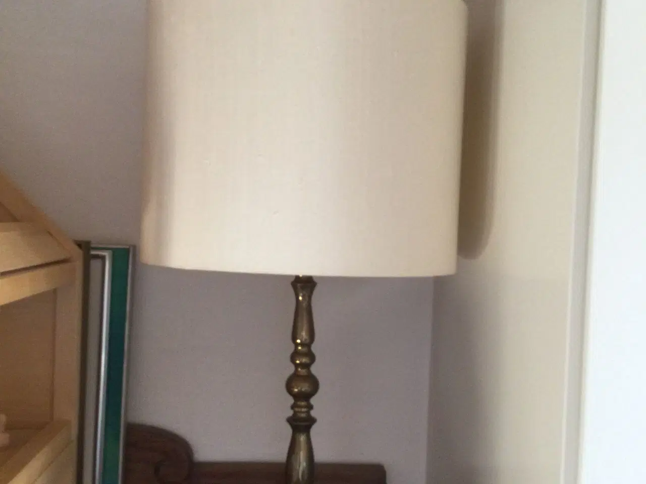 Billede 1 - Messing bordlamper