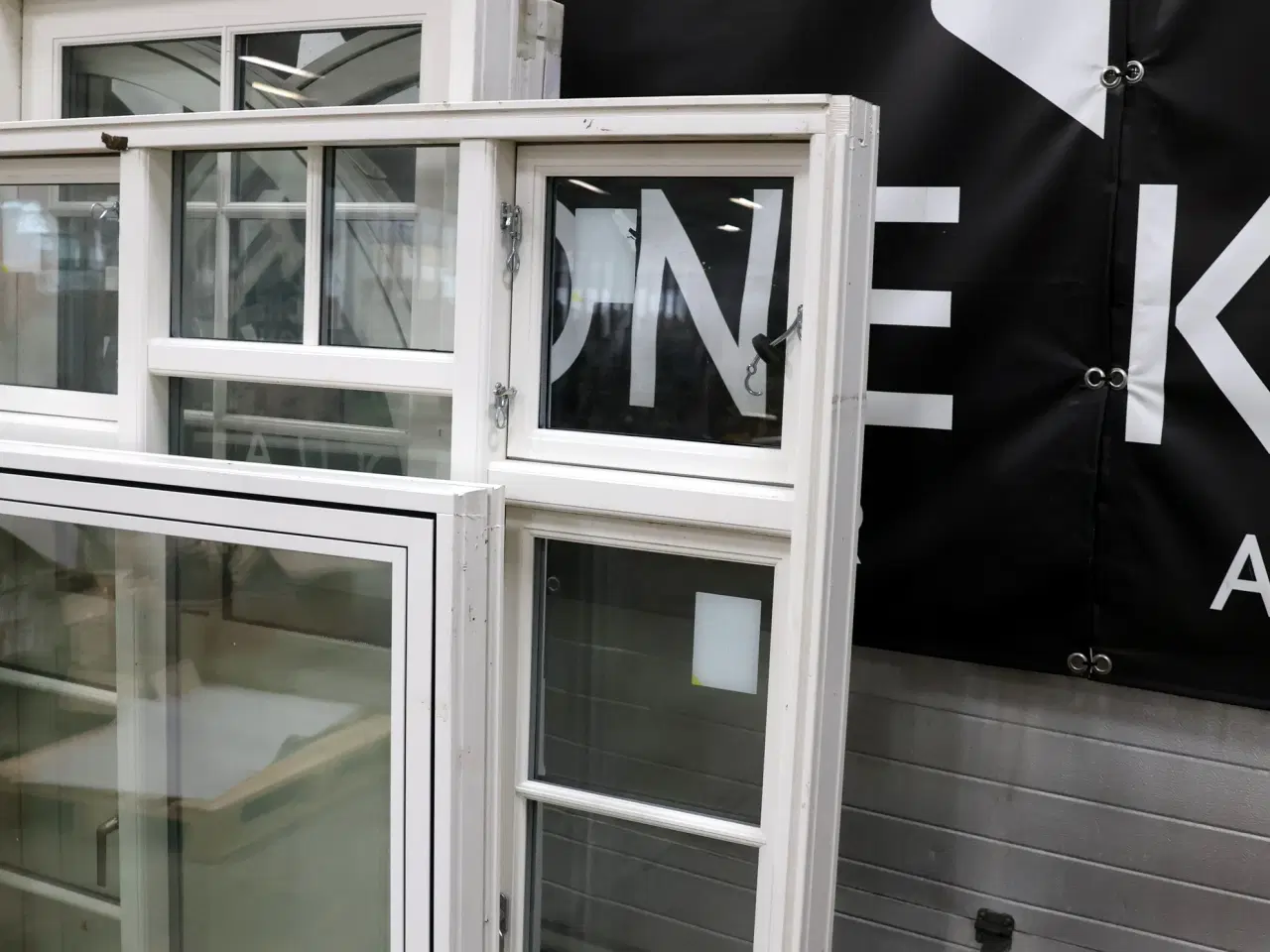 Billede 7 - 5 Stk Vinduer i træ/alu og træ, brugte/ubrugte