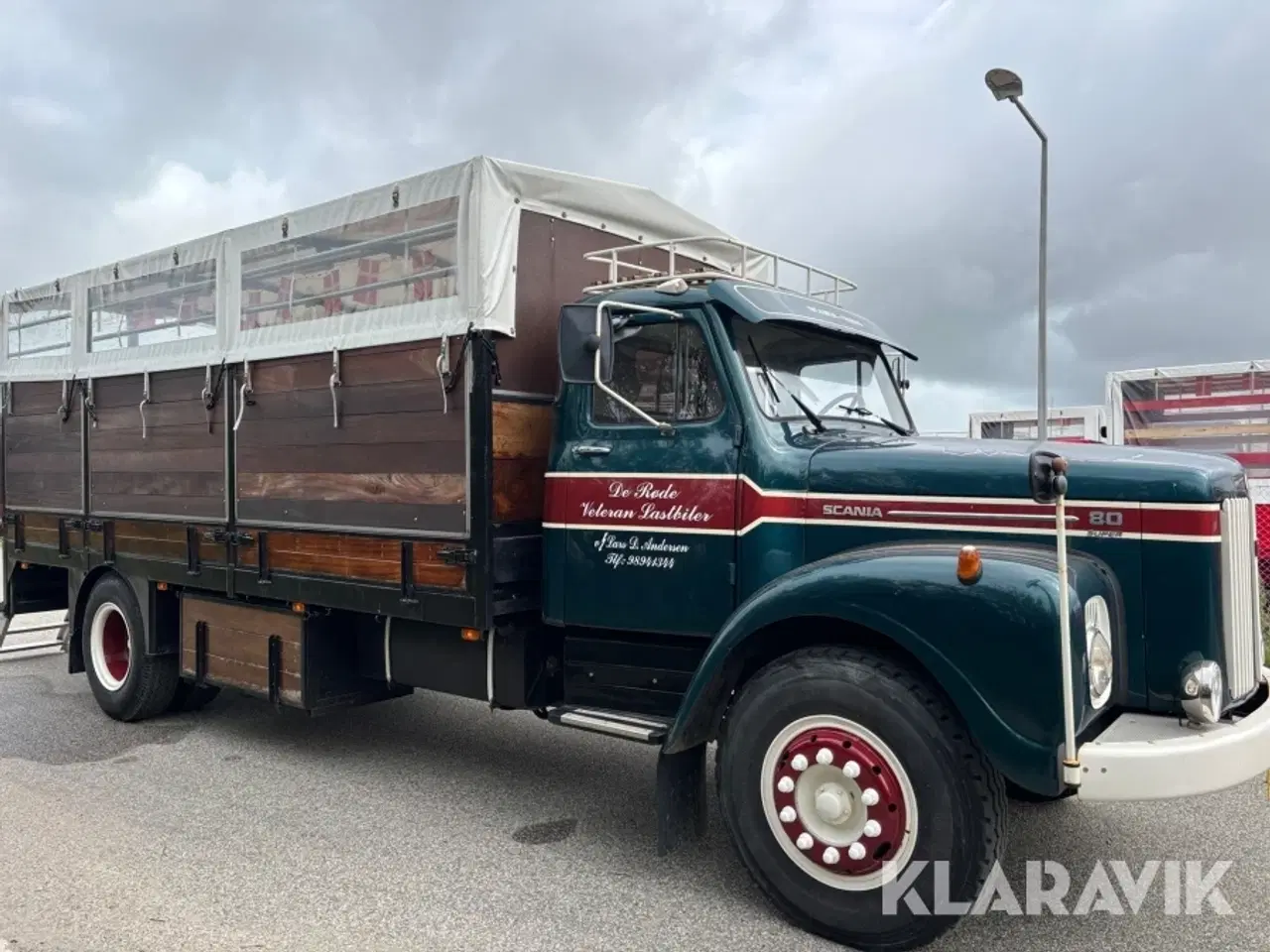 Billede 6 - Veteranlastbil Scania Vabis 80 Super Studentervogn