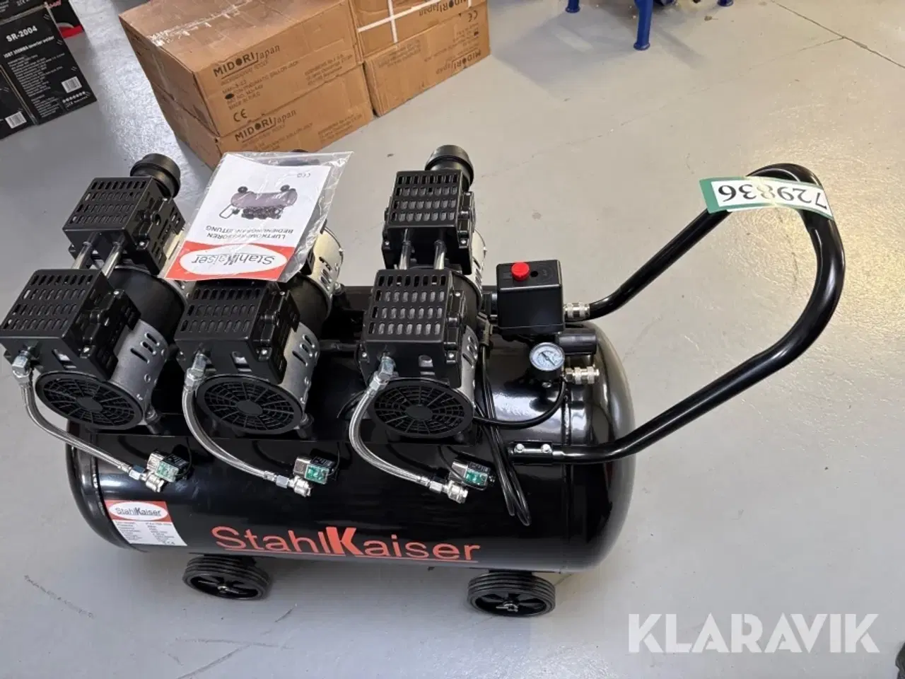 Billede 7 - Kompressorer Stahl Kaiser 3*4J-750-100L