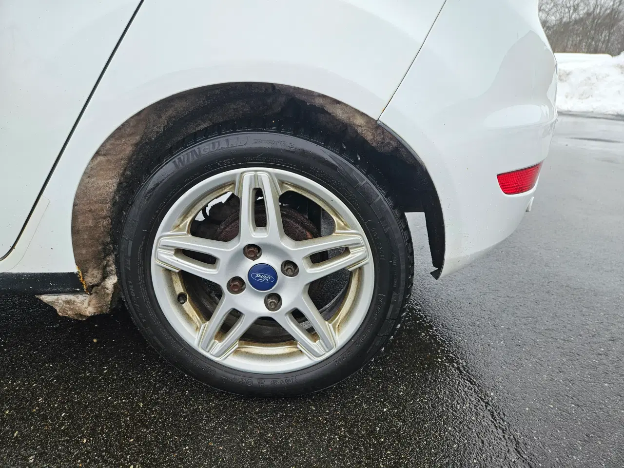 Billede 5 - Hvid ford fiesta 1.0 Ecoboost 