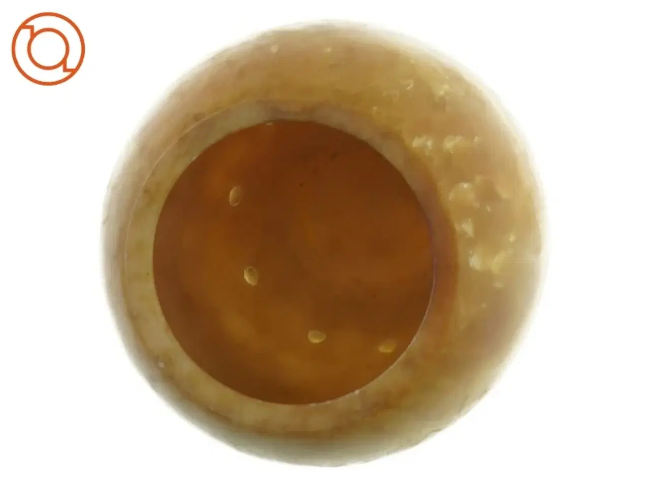 Billede 3 - Alabast Potpourri Krukke / Lysholder (str. 13 x 10 cm)