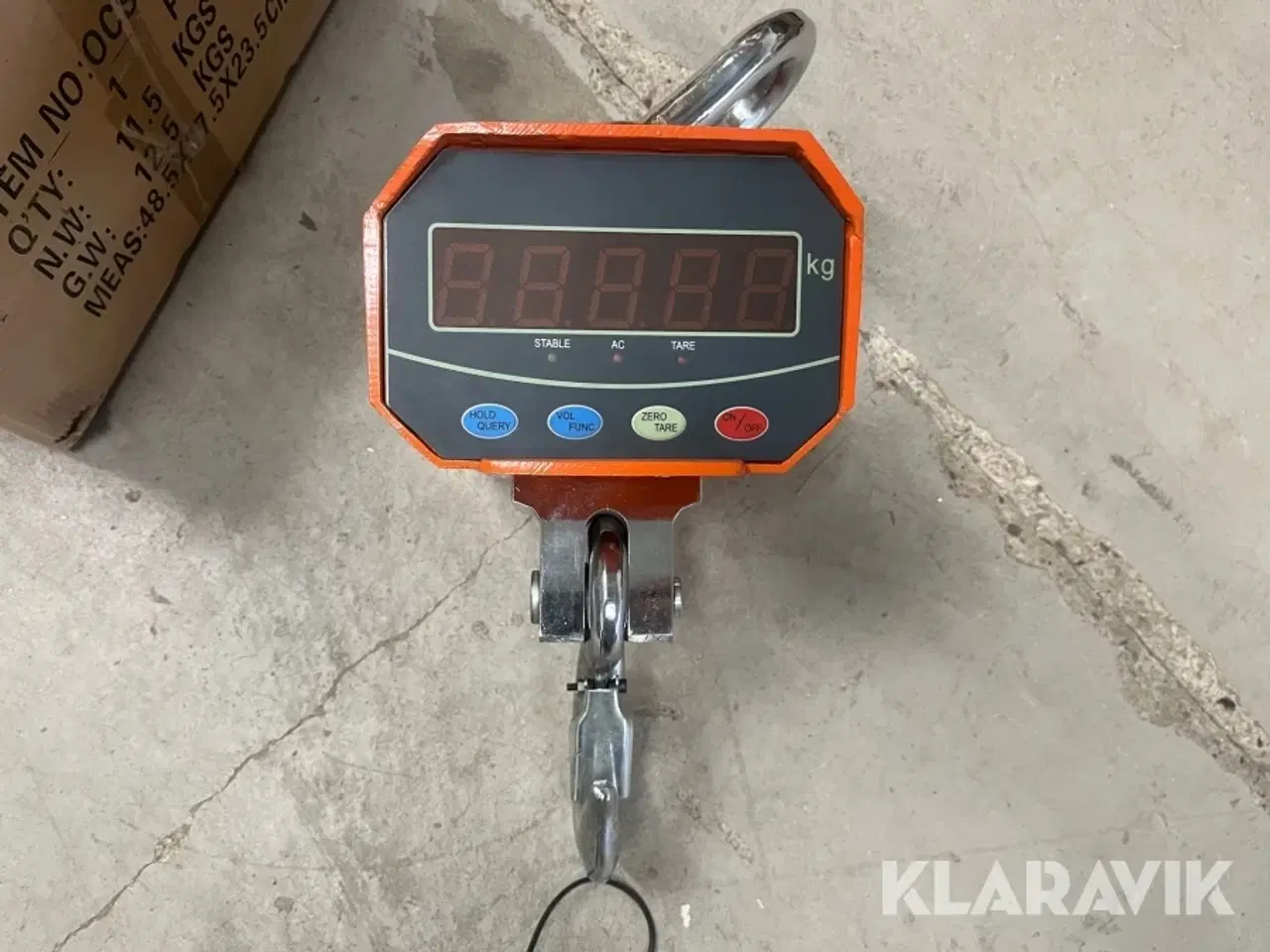 Billede 3 - Kranvægt Crame Scale 2T 1 styk