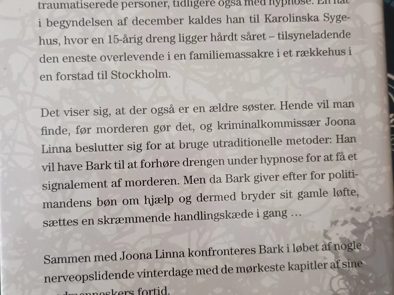Billede 2 - Hypnotisøren af Lars Kepler.