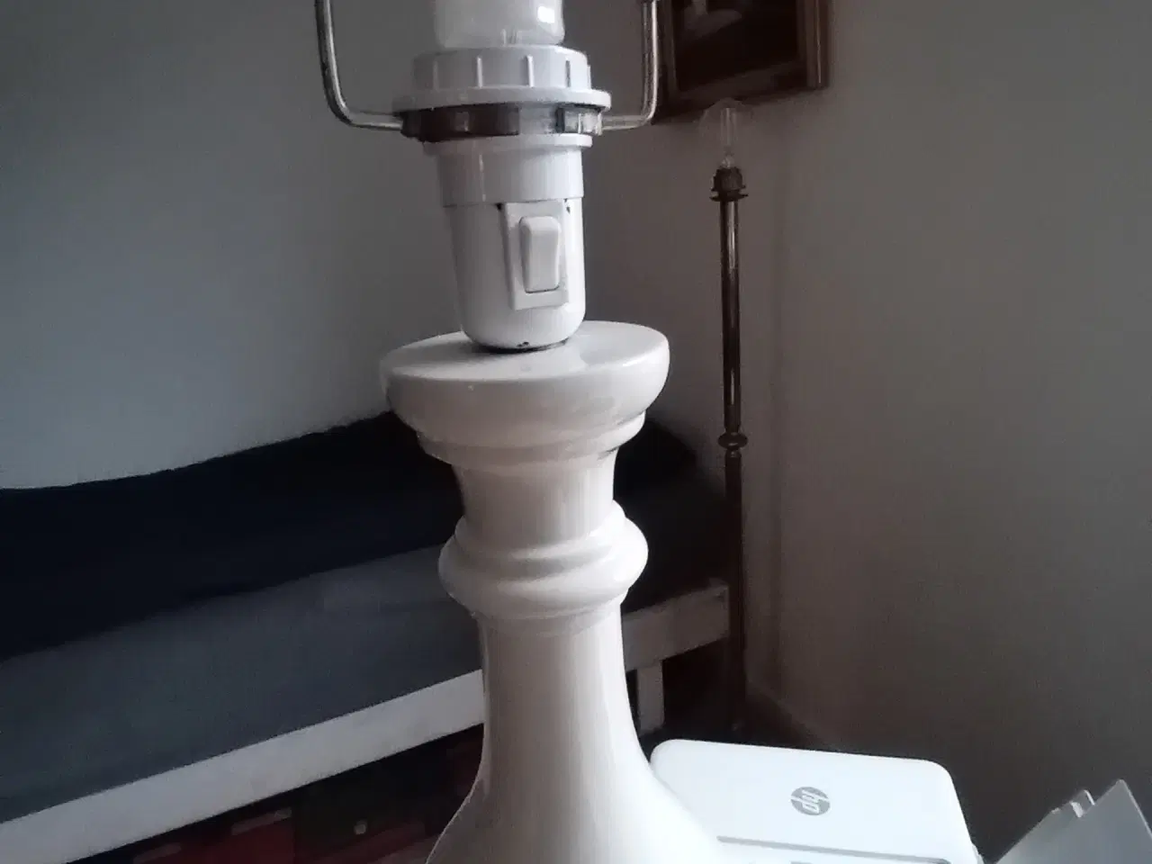 Billede 2 - Poselæns lampe 