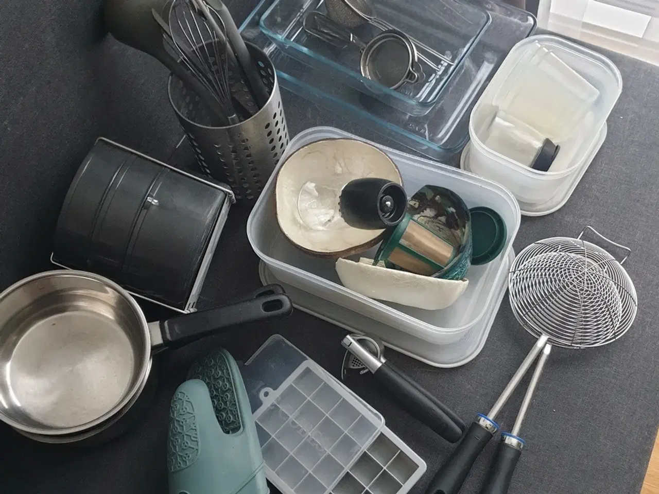 Billede 2 - Køkkenting wok, pander, foodprocessor, rivejern ..