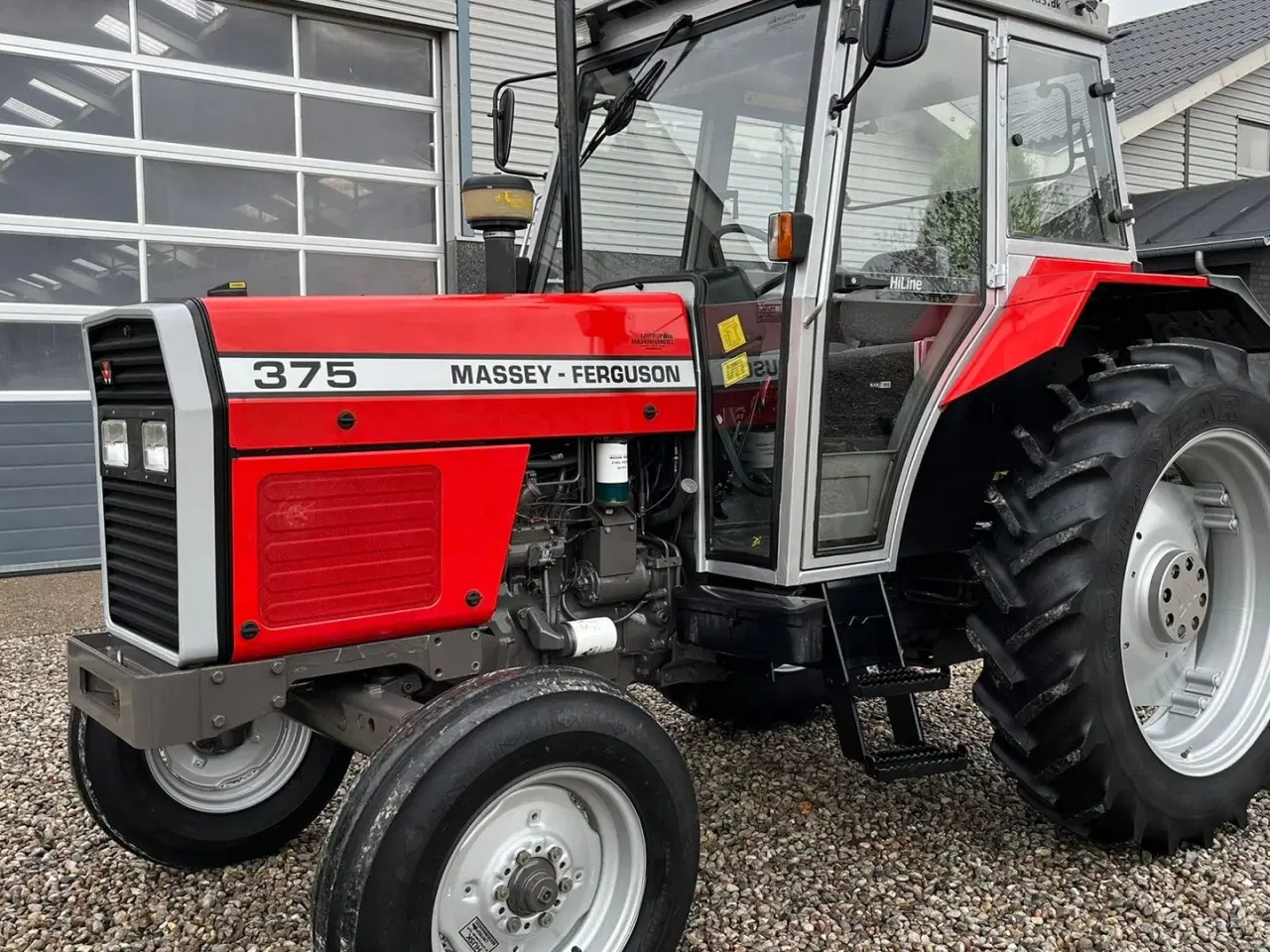 Billede 6 - Massey Ferguson 375 DEN ER SOM NY! Hi-Line model med fyldt servicebog og time garanti på.