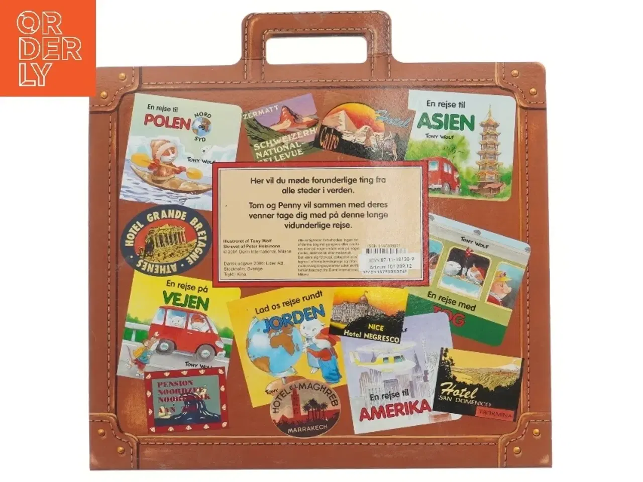 Billede 3 - En reise Jorden rundt: Kuffert af Peter Holeinone (Bog)