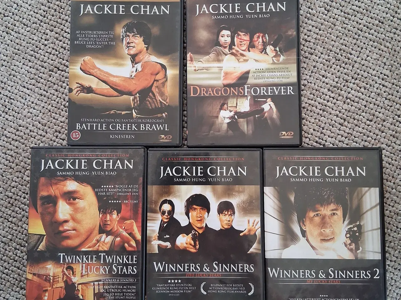 Billede 1 - 5stk. Jackie Chan film