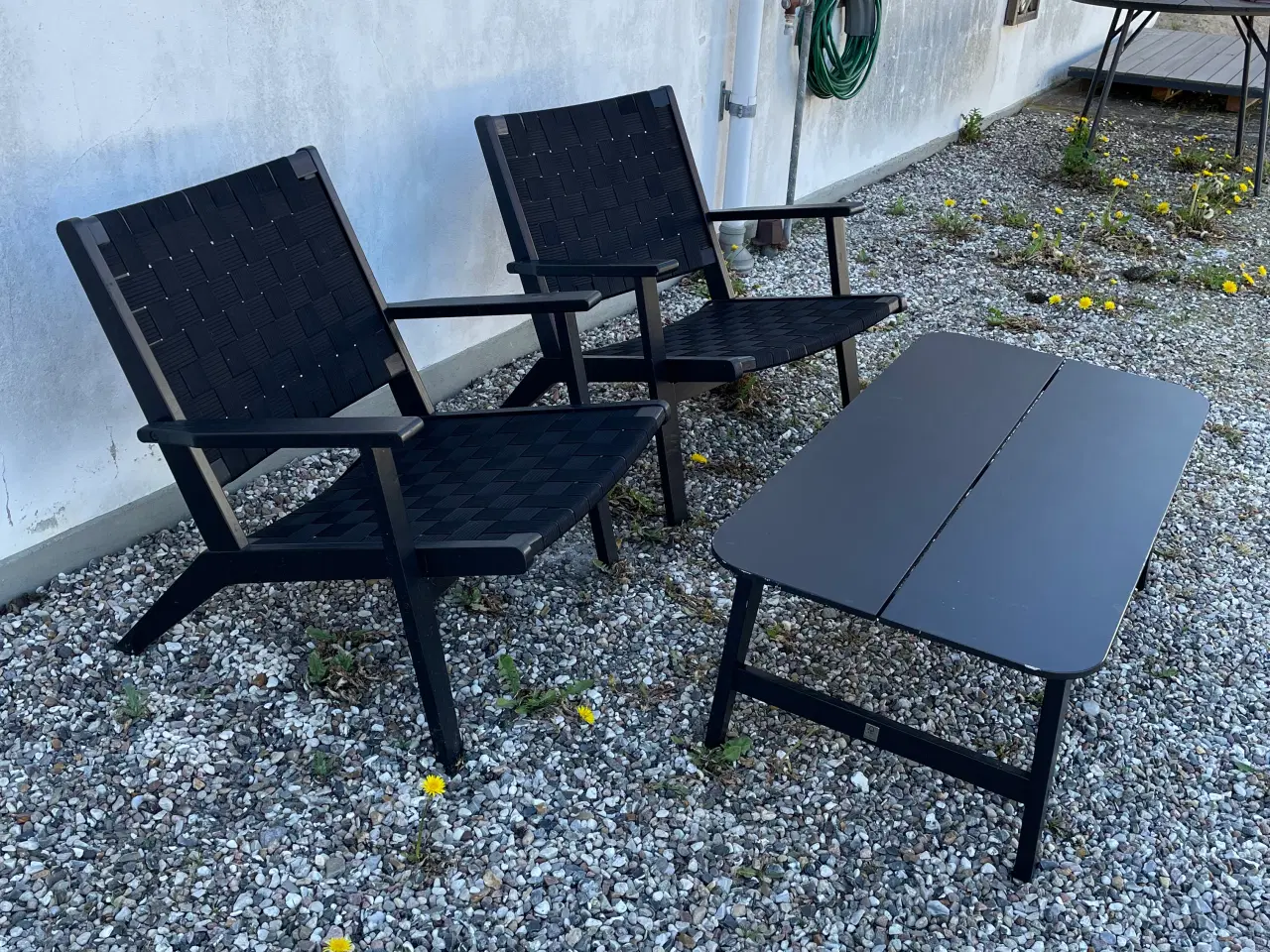 Billede 3 - Lavt Jutlandia bord i sort