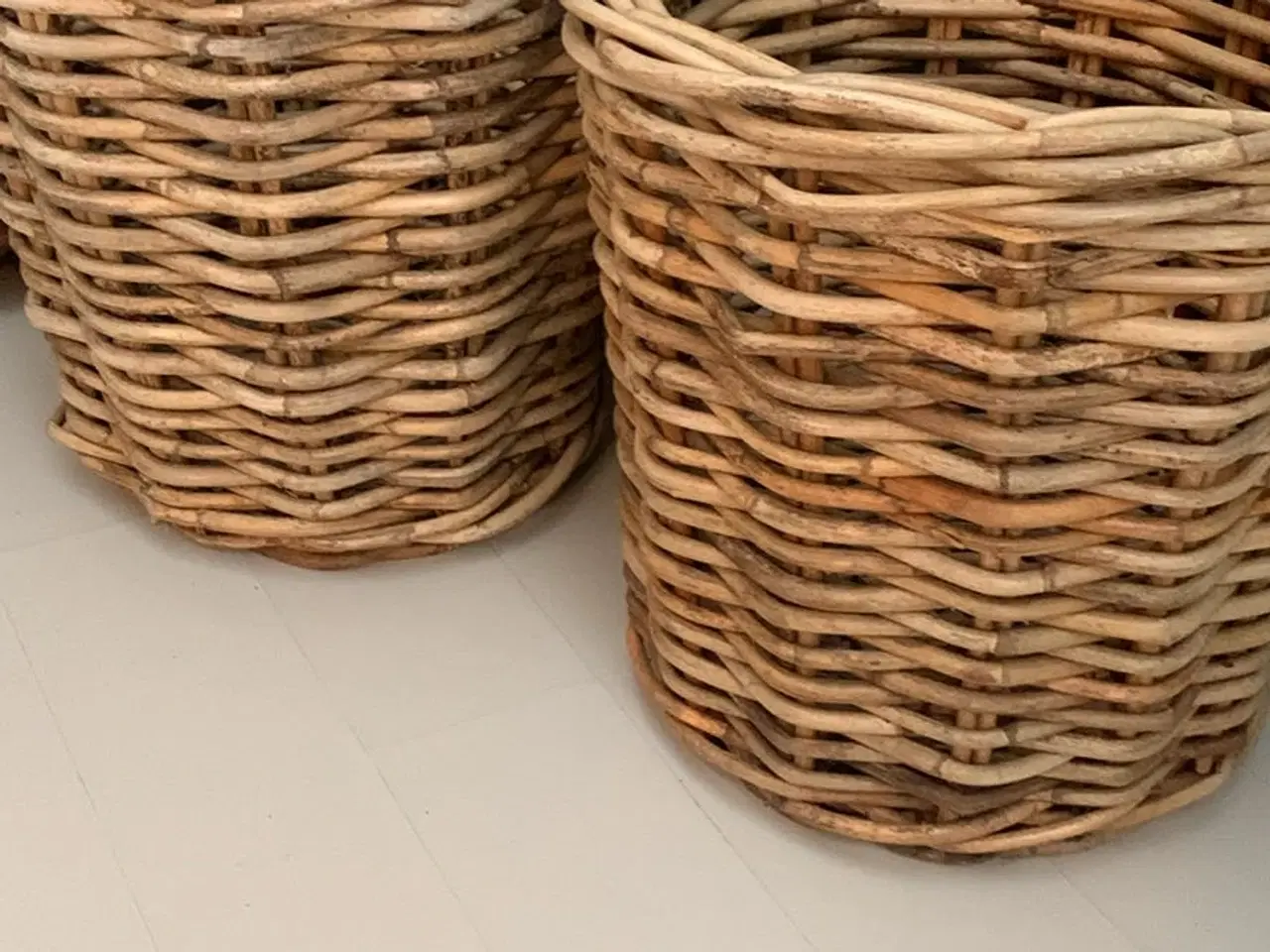 Billede 4 - Flotte flettede kurve i grov flet 