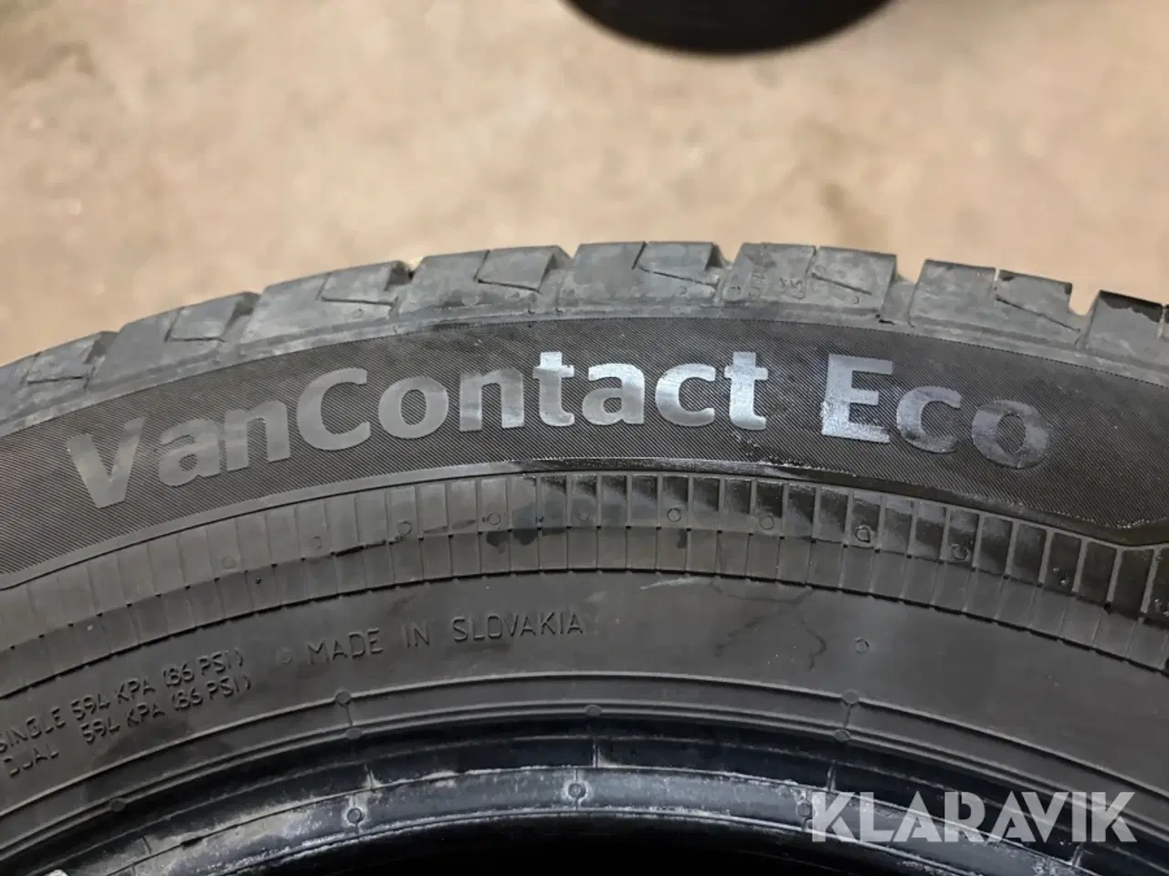 Billede 4 - Dæk Continental VanContact Eco til varevogn - 4 styk