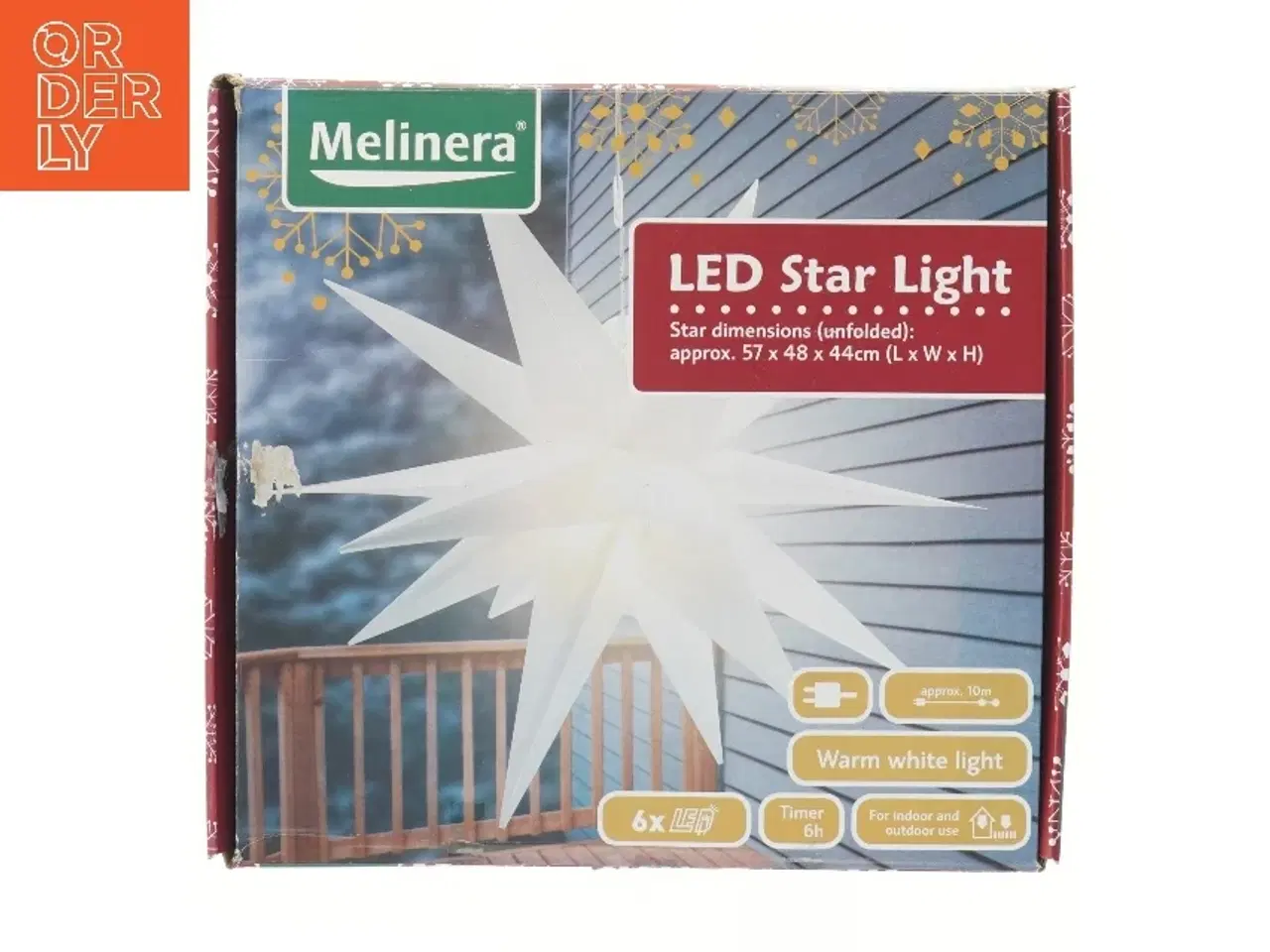Billede 3 - LED stjerne lampe fra Melinera (str. 57x48x44 cm)