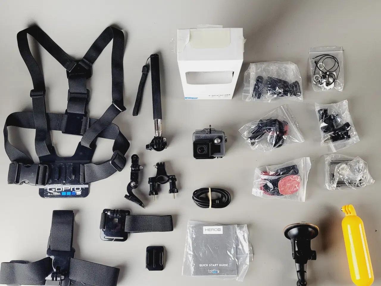 Billede 1 - ⭐️- GoPro HERO+ Actionkamera inkl. Tilbehørspakke