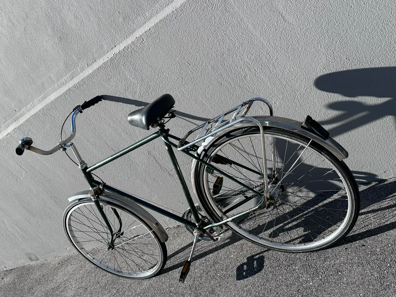 Billede 7 - Mørkegrøn DBS herrecykel – retro klassiker