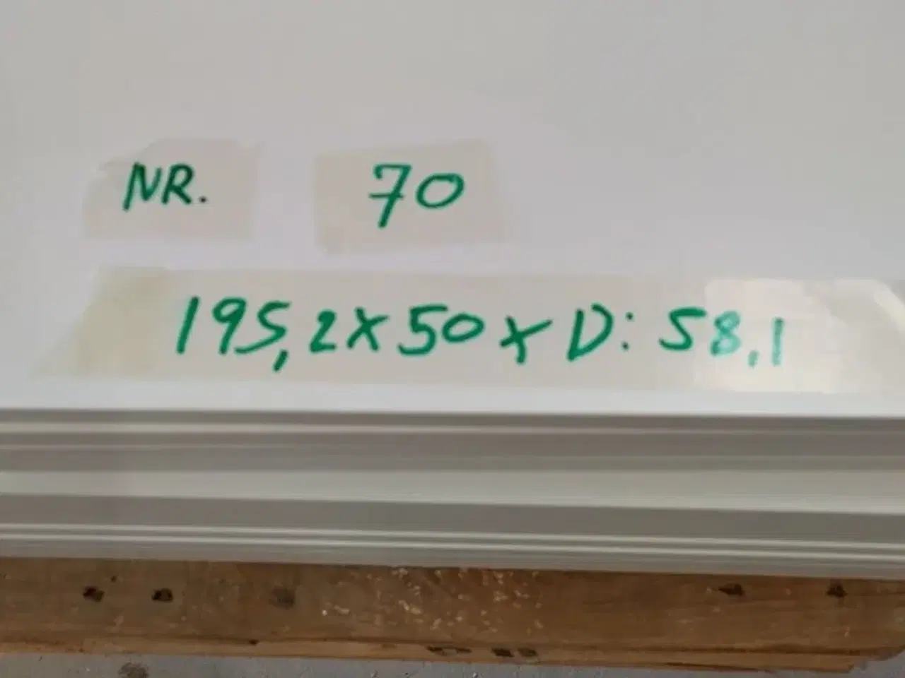 Billede 6 - 4 stk. usamlet højskabe H: 195,2 x B: 50 x D: 58,1 cm uden låger.
