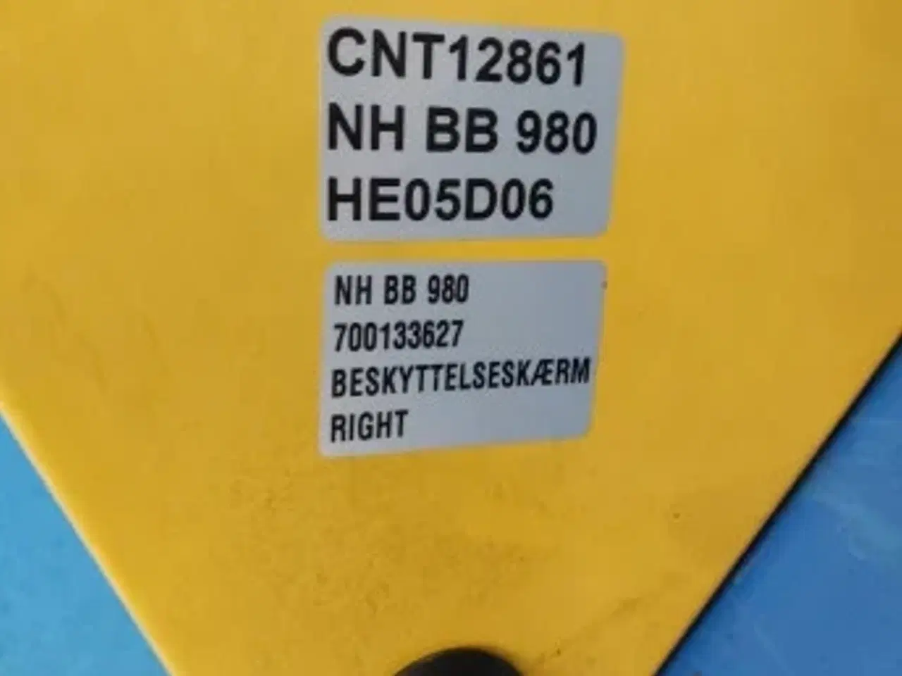 Billede 10 - New Holland BB 980 BESKYTTELSESKÆRM RH 700133627