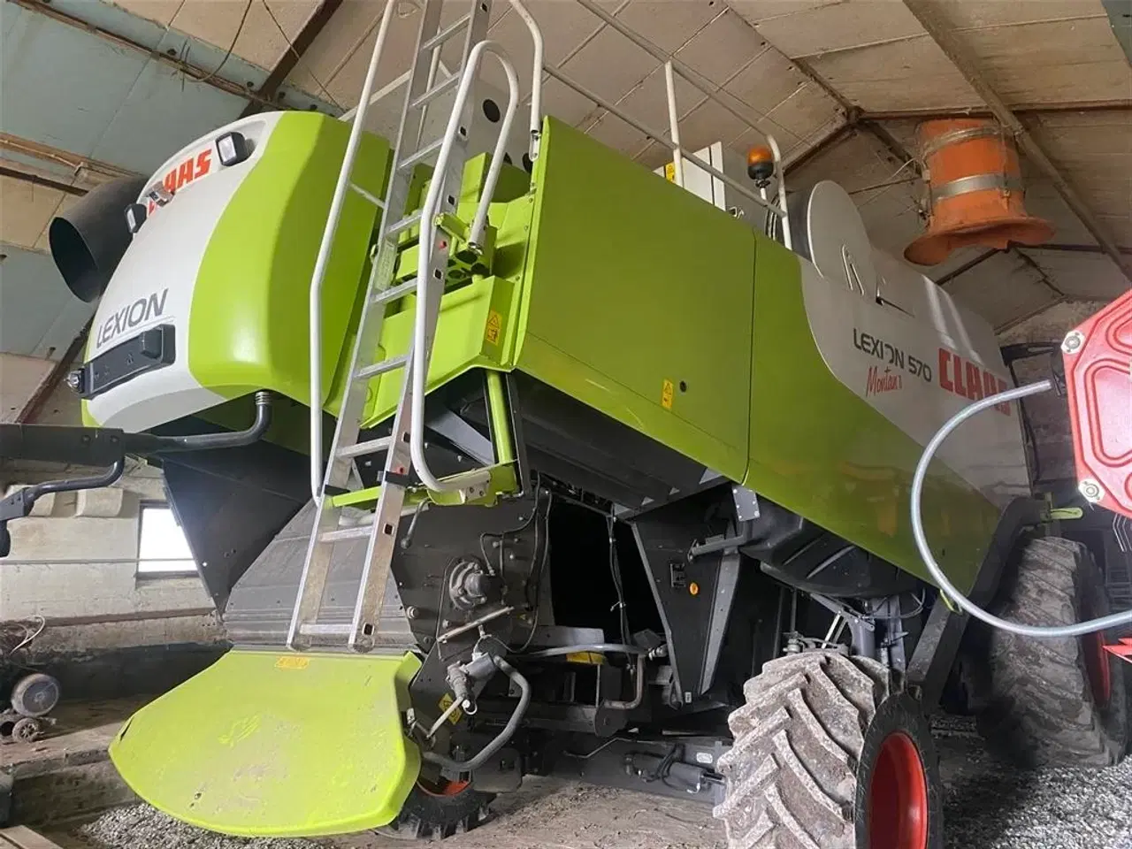 Billede 3 - CLAAS LEXION 570 Utrolig velholdt. Kun høstet 2.192 timer