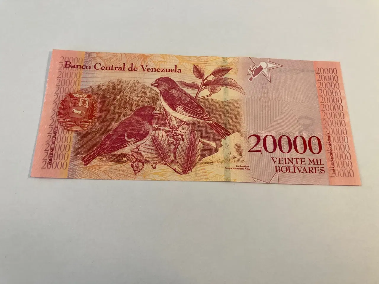 Billede 2 - 20000 Bolivares Venezuela