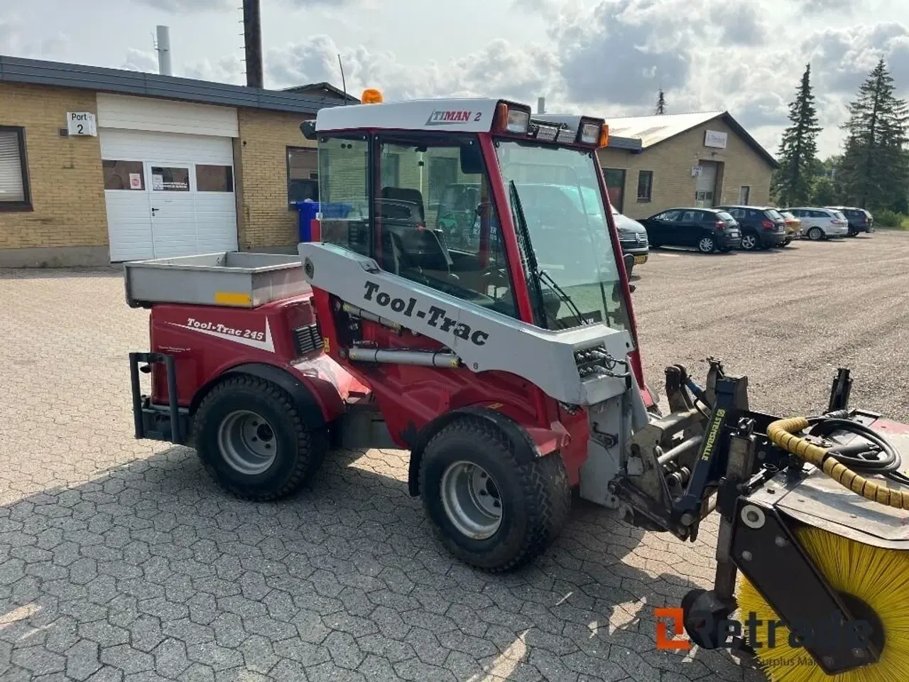 Billede 2 - - - - Timan TOOL TRAC 245 Kompact maskine