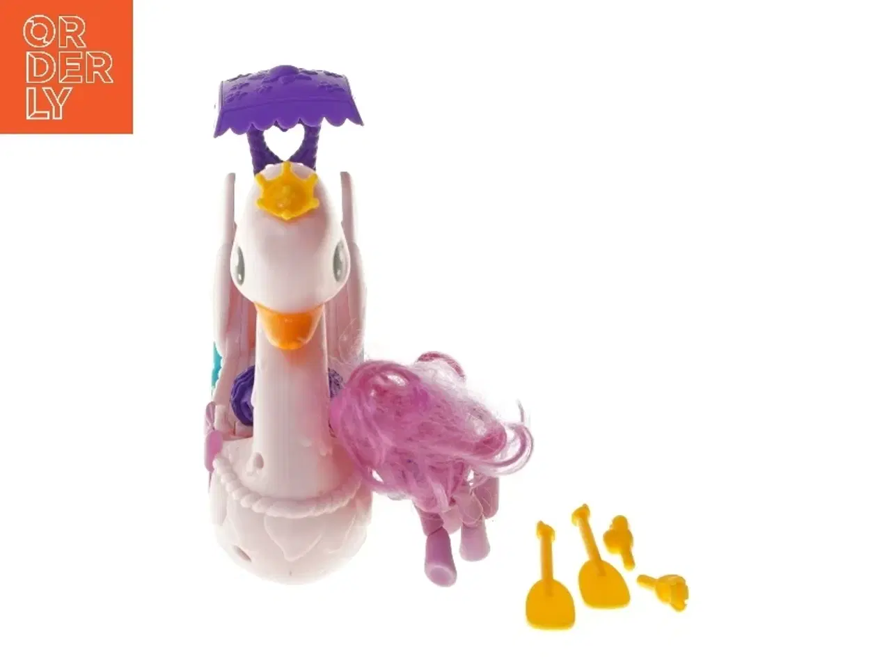 Billede 5 - Legetøjssæt med ponysvane båd fra My little pony (str. 20x16,5x6 cm)