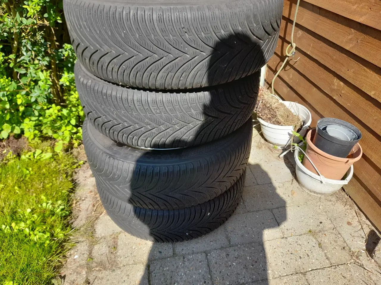 Billede 3 - alufælge 112x5 16 vinterdæk