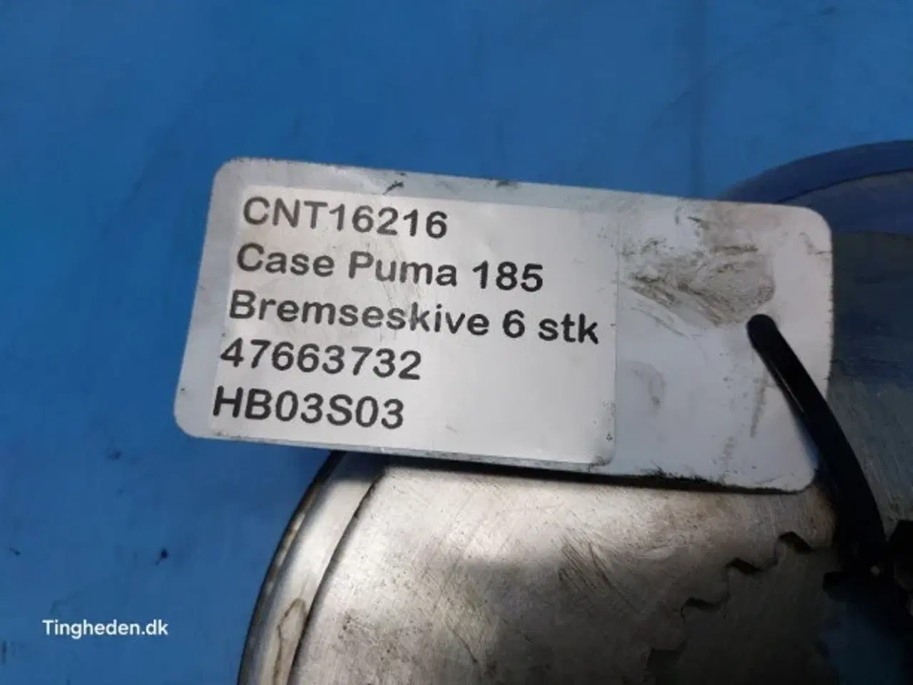 Billede 9 - Case Puma 185 Bremseskive 6stk 47663732