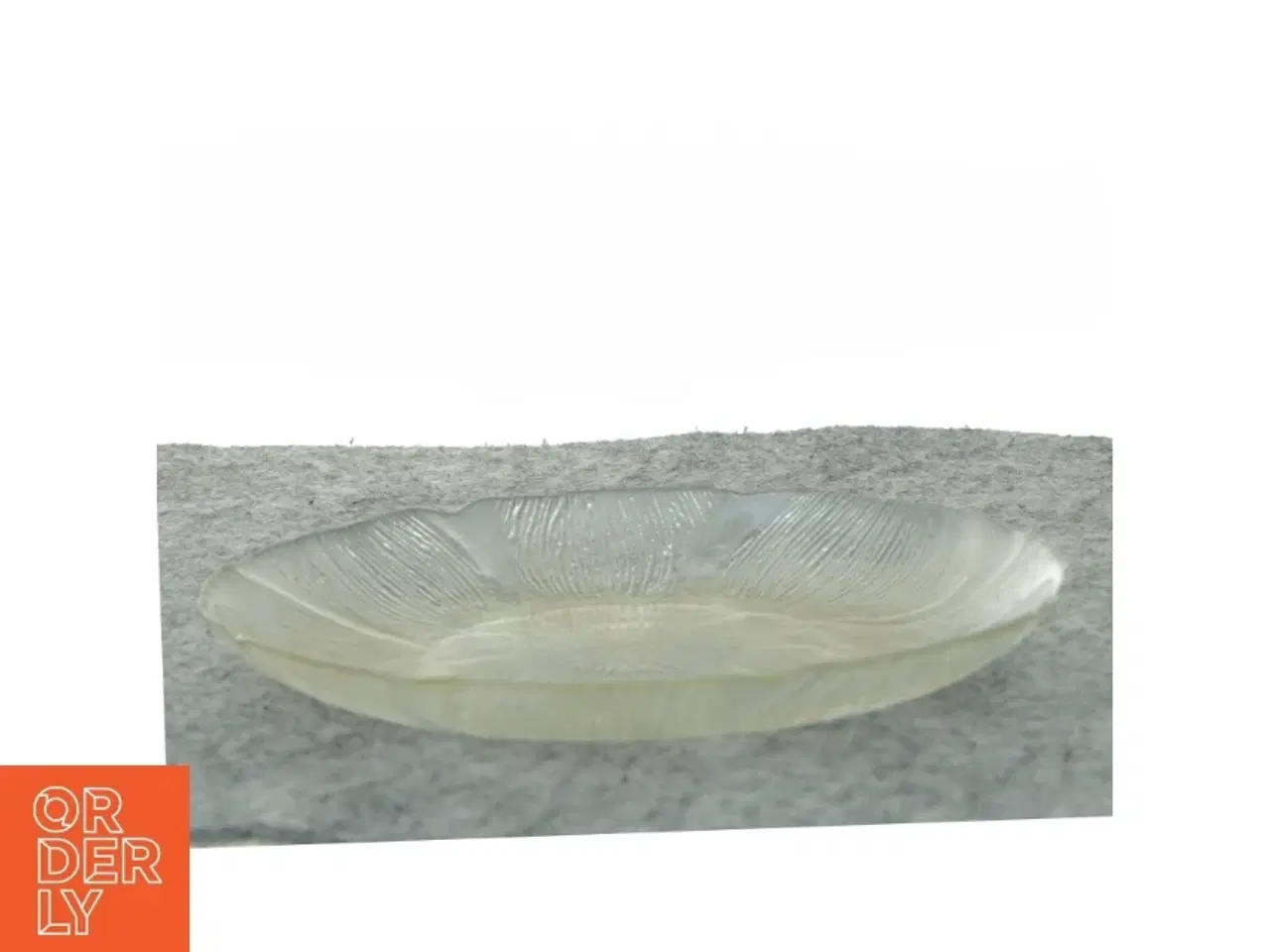 Billede 1 - Glas asiette (str. 20 cm)