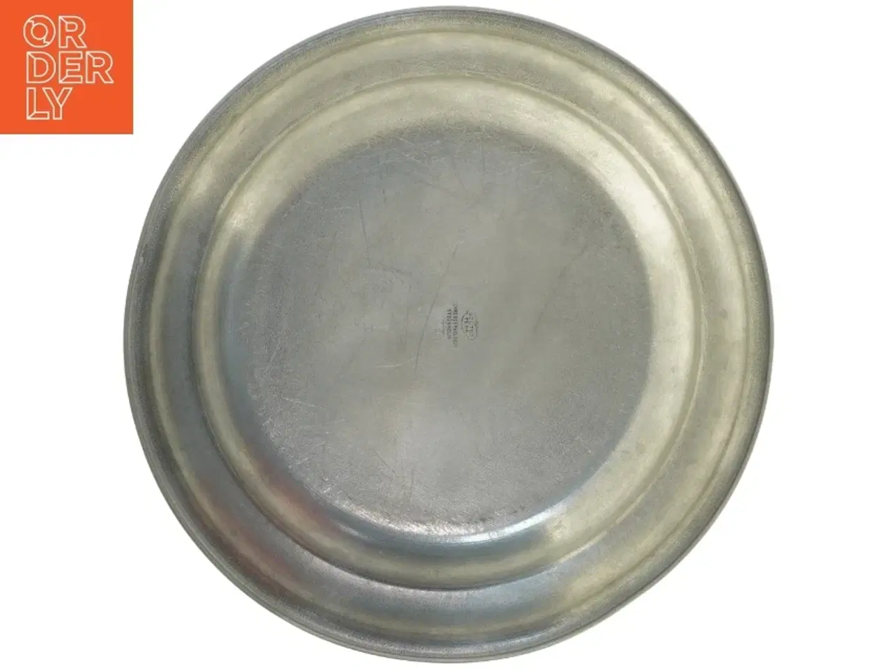 Billede 3 - Tinskål. Tinfad (str. 29,5 x 4 cm)
