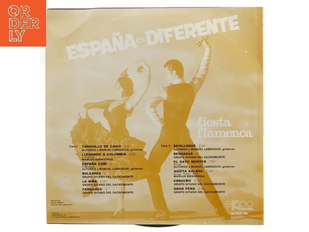 Billede 2 - España es Diferente - Fiesta Flamenca LP
