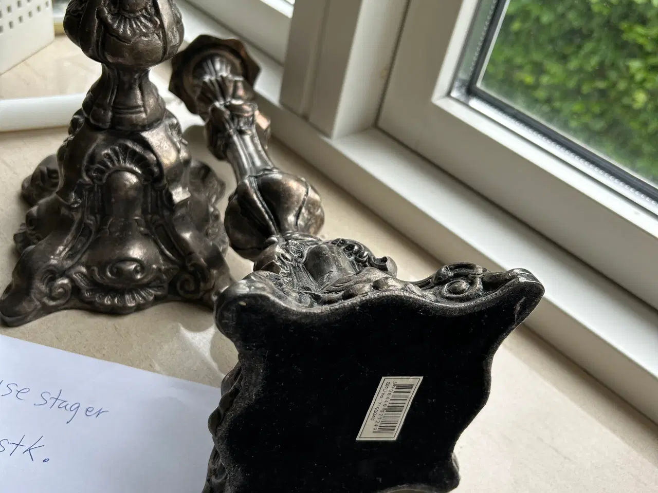 Billede 6 - Lysestager  37cm høje
