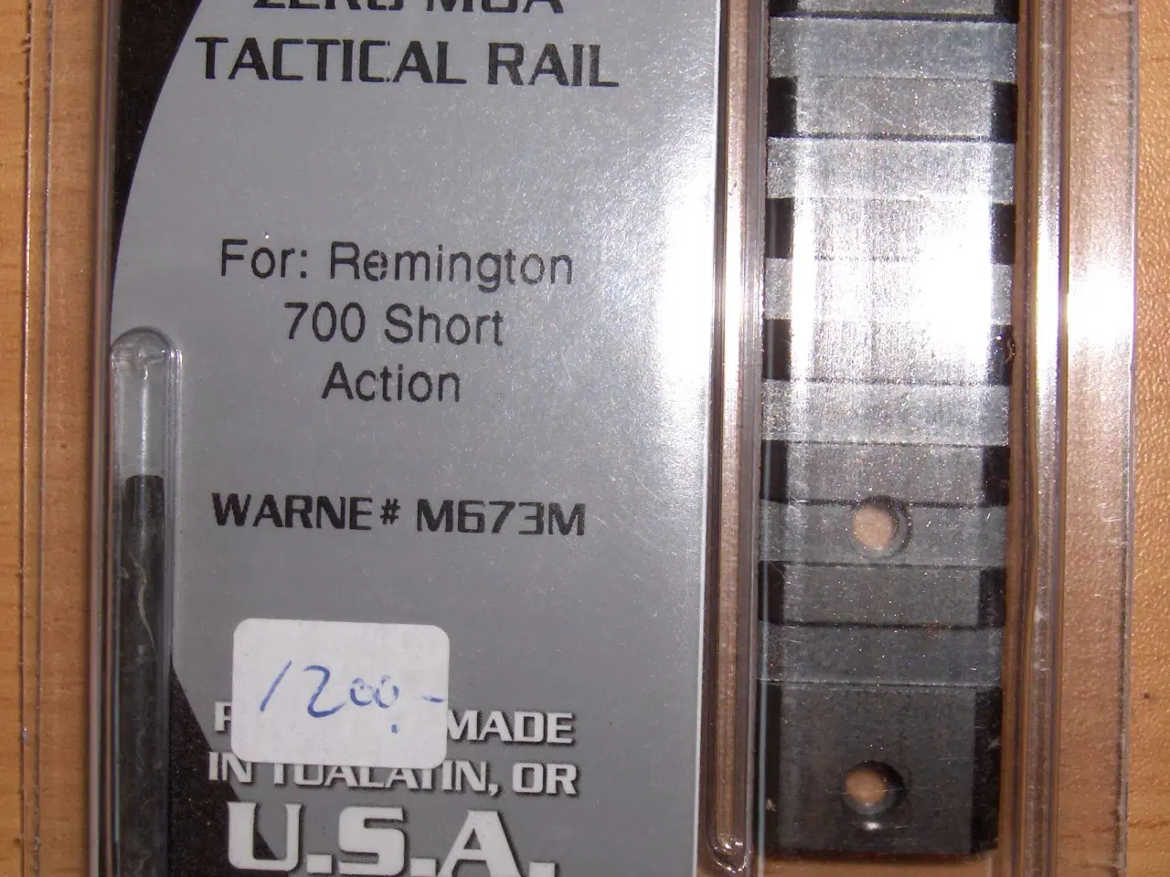 Billede 2 - Rail til Remington 700 Short Action