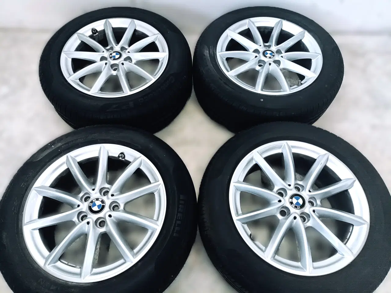 Billede 5 - 5x112 17" ET52 nav 66,6ø BMW sommersæt inkl.TPMS
