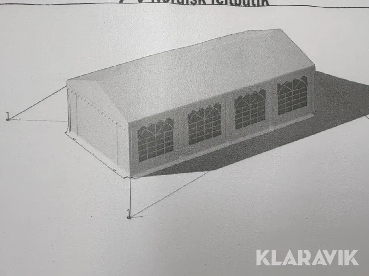 Billede 11 - Party telte med bund 4x8 kvm