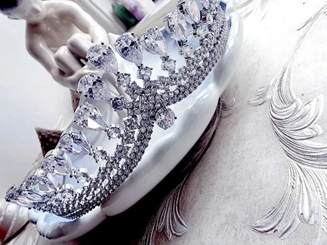 Billede 7 - Tiara bryllup SUPER KVALITET