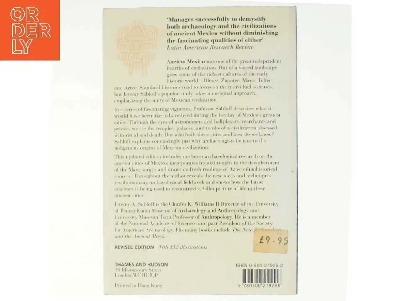 Billede 3 - The Cities of Ancient Mexico af Jeremy A. Sabloff (Bog)